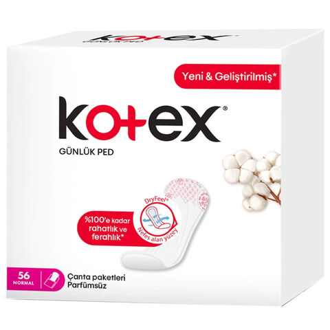 Kotex Günlük Ped - Normal 56 Adet - 1