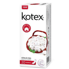 Kotex Pantyliners Günlük Ped - Normal 20 Adet - Kotex