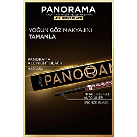 Loreal Paris Panorama Chromatic Maskara - All Night Black/Gece Siyahı 9.9ml - 5