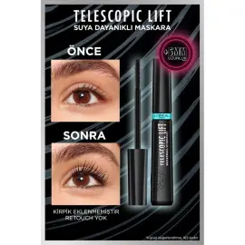 Loreal Paris Telescopic Lift Waterproof Maskara - Siyah - 5