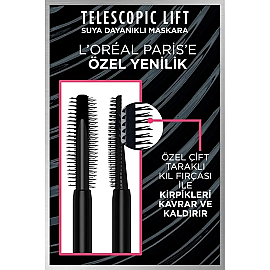 Loreal Paris Telescopic Lift Waterproof Maskara - Siyah - 3