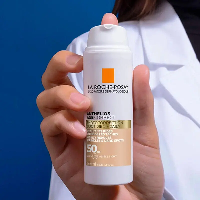 La Roche Posay Anthelios Age Correct SPF 50 - Yaşlanma Karşıtı Renkli Güneş Kremi 50ml - 6