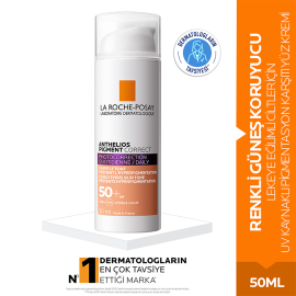 La Roche Posay Anthelios Pigment Correct SPF 50+ Renkli Güneş Kremi Medium 50ml - 2