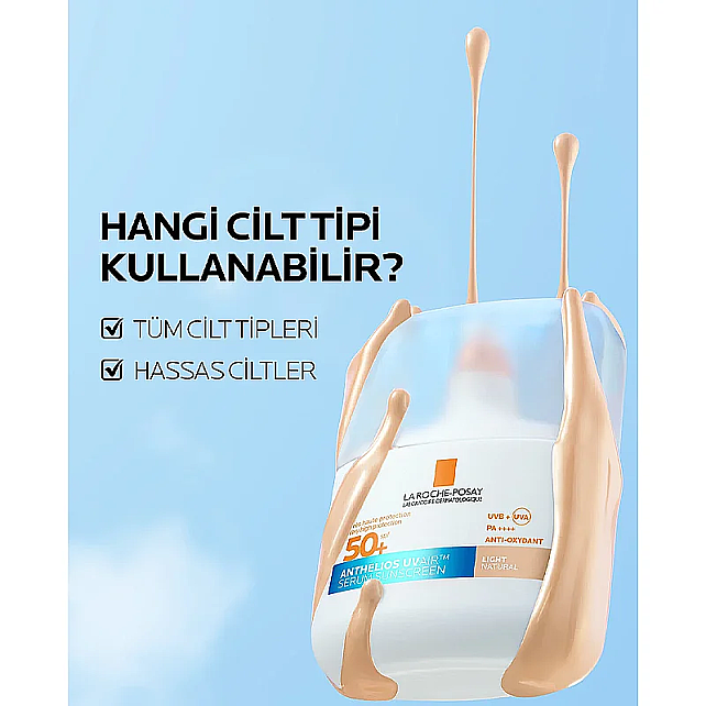 La Roche Posay Anthelios UV Air SPF 50+ Ultra Güçlü Renkli Güneş Koruyucu Serum 50ml - 3