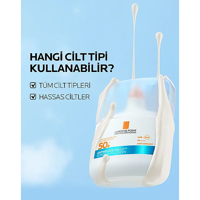 La Roche Posay Anthelios UV Air SPF50+ - Ultra Güçlü Güneş Koruyucu Serum 50ml - 6