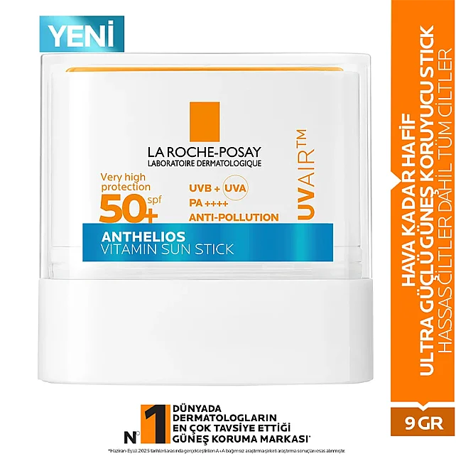 La Roche Posay Anthelios UV Air SPF50+ - Ultra Güçlü Güneş Koruyucu Stick 10ml/ 9gr - 6