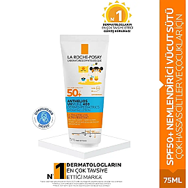 La Roche Posay Anthelios Uvmune 400 Dermo Pediatric Hydrating Lotion SPF 50+ Çocuk Güneş Losyonu 75ml - 2
