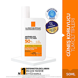 La Roche Posay Anthelios UVmune Fluide Invisible SPF 50+ Güneş Koruyucu 50ml - 6