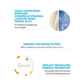 La Roche Posay Anthelios UVmune Fluide Invisible SPF 50+ Güneş Koruyucu 50ml - 4