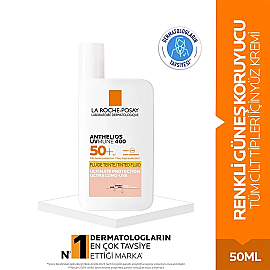 La Roche Posay Anthelios UVmune SPF 50+ Fluide - Renkli Güneş Kremi 50ml - 6