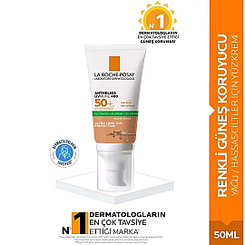 La Roche Posay Anthelios XL SPF 50 Tinted Dry Touch Gel Cream - Renkli Güneş Koruyucu 50ml - 2