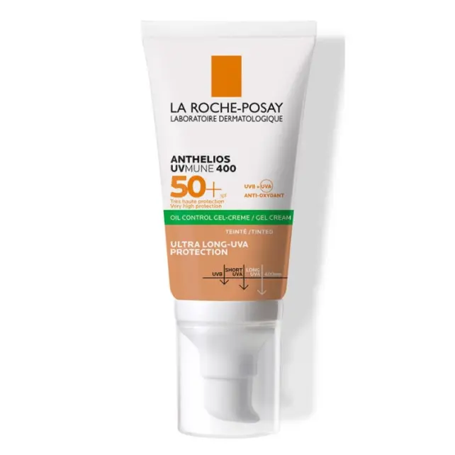 La Roche Posay Anthelios XL SPF 50 Tinted Dry Touch Gel Cream - Renkli Güneş Koruyucu 50ml - 1