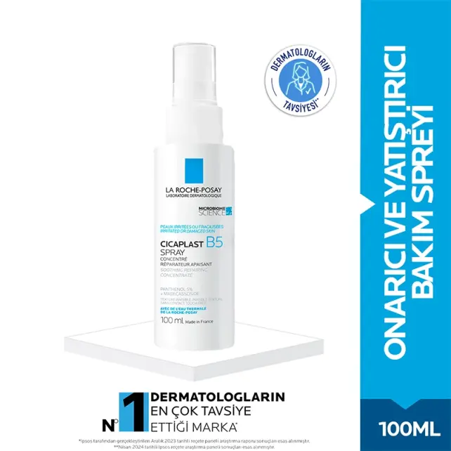 La Roche Posay Cicaplast B5 Spray - Onarıcı Bakım Spreyi 100ml - 2