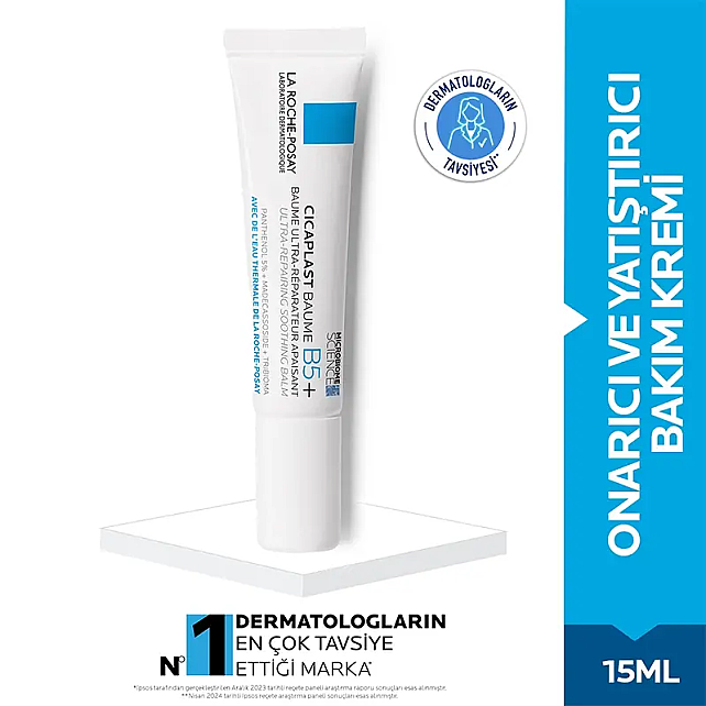 La Roche Posay Cicaplast Baume B5+ Bakım Kremi 15ml - 2