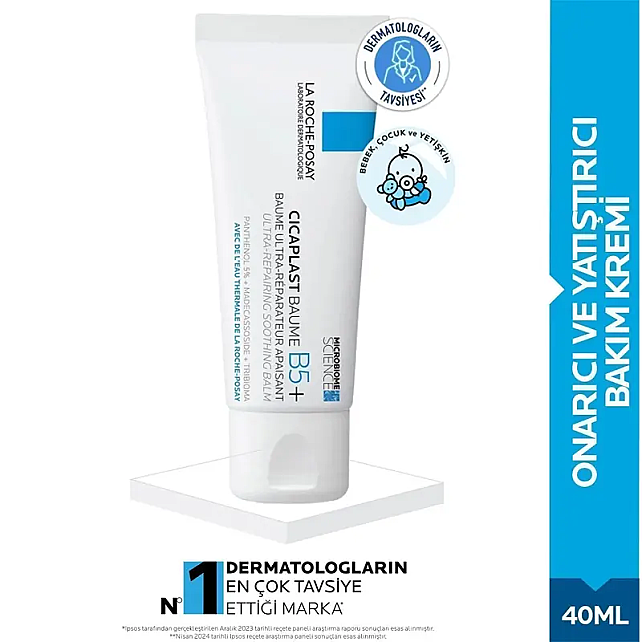 La Roche Posay Cicaplast Baume B5+ Bakım Kremi 40ml - 6