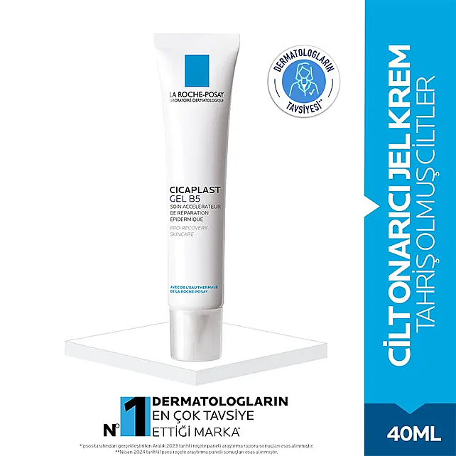 La Roche Posay Cicaplast Gel B5 Cream - Yatıştırıcı Bakım Kremi 40ml - 2