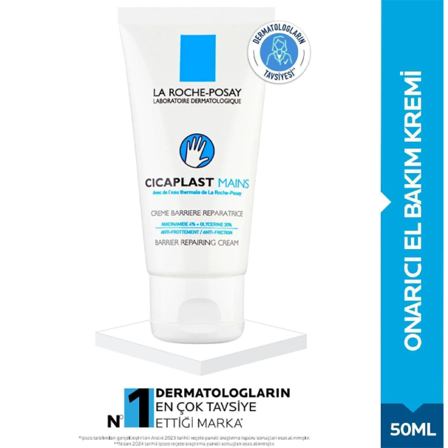 La Roche Posay Cicaplast Mains - El Kremi 50ml - 4