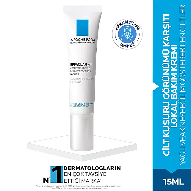 La Roche Posay Effaclar A.I. Bakım Kremi 15ml - 2