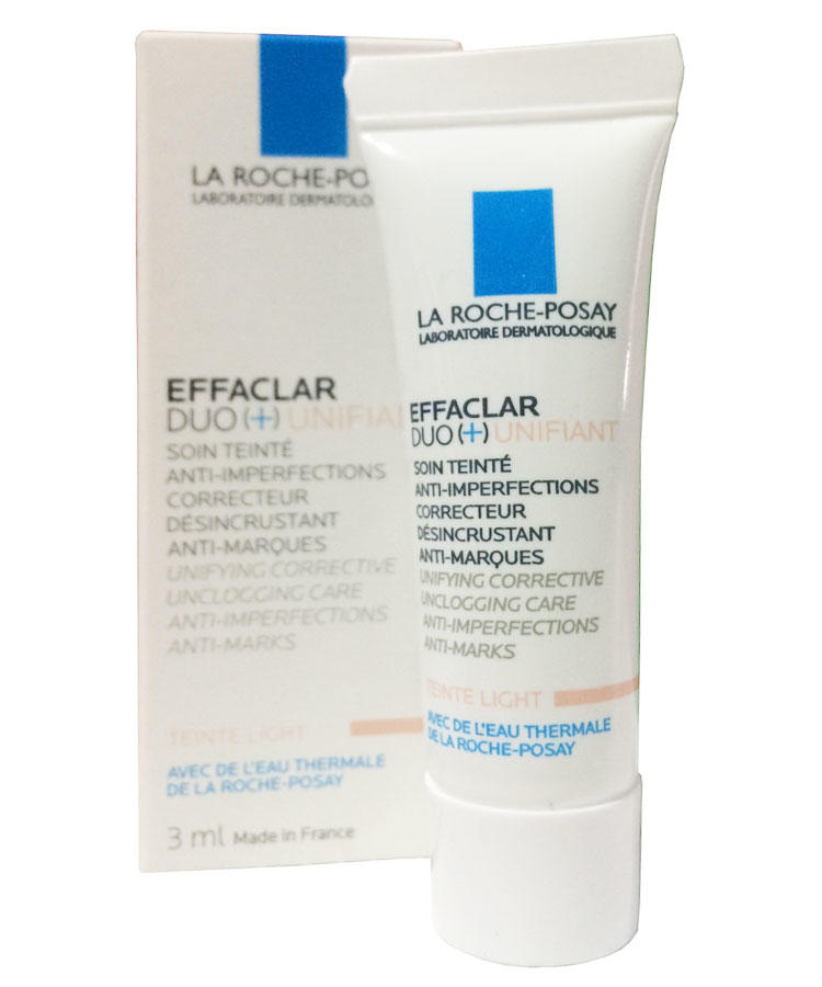 La Roche Posay Effaclar Duo Unifiant Kapatıcı Light Tester 3 ml Akne Karşıtı Krem La Roche Posay Effaclar Duo Unifiant Kapatıcı Light Tester 3 ml Akne Karşıtı Krem