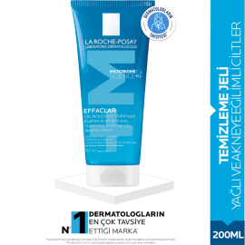 La Roche Posay Effaclar Gel - Yağlı Ciltler İçin Temizleyici Jel 200ml - 8