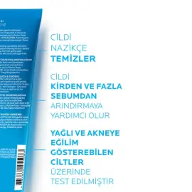 La Roche Posay Effaclar Gel - Yağlı Ciltler İçin Temizleyici Jel 200ml - 4
