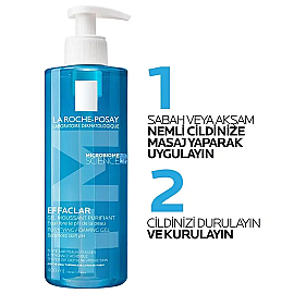 La Roche Posay Effaclar Gel - Yağlı Ciltler İçin Temizleyici Jel 400ml - 6