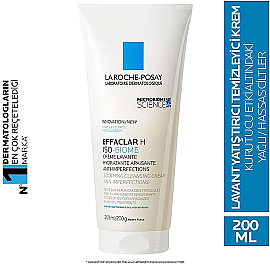 La Roche Posay Effaclar H Cleansing Cream - Krem Temizleyici 200ml - 3