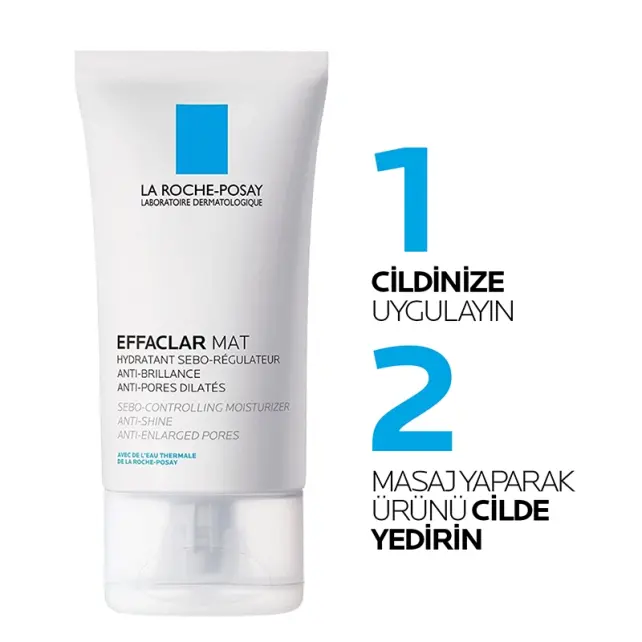La Roche Posay Effaclar Mat - Yağlı Ciltler İçin Bakım Kremi 40ml - 4