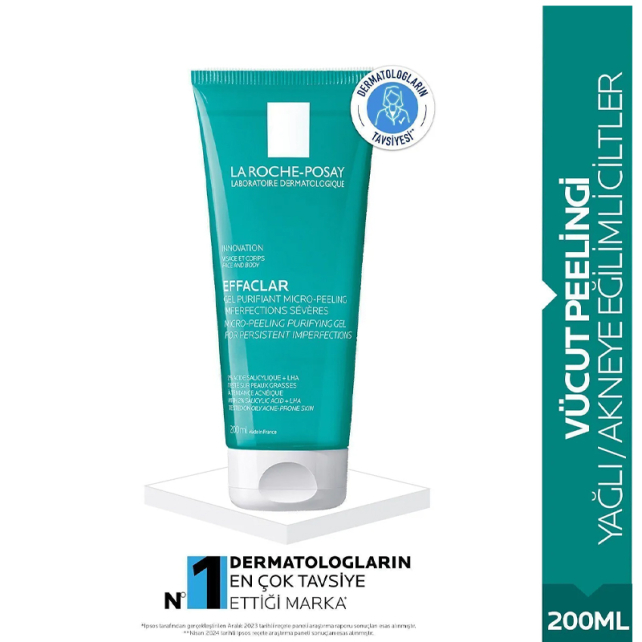 La Roche Posay Effaclar Mikro Peeling Temizleyici Jel 200ml - 3