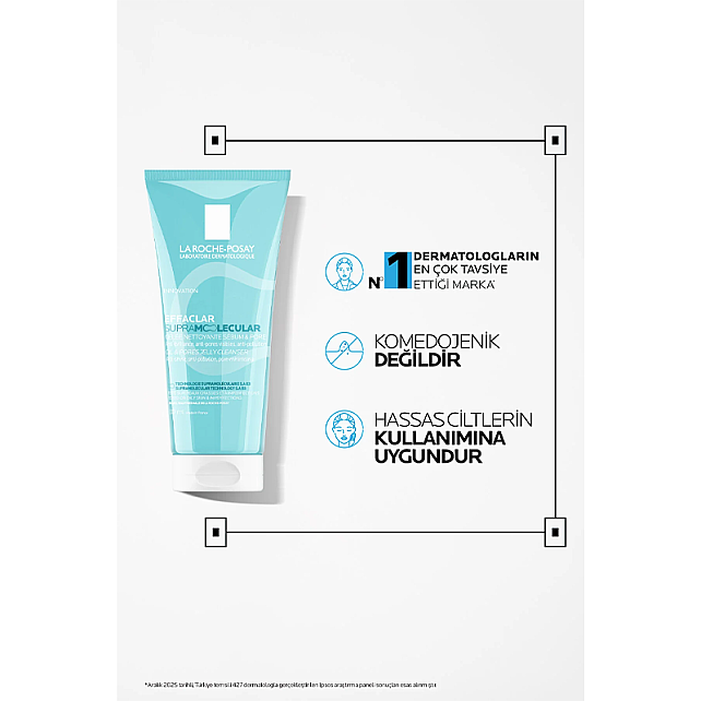 La Roche Posay Effaclar Supramolecular Cleanser - Gözenek ve Yağlanma Karşıtı Yüz Temizleme Jeli 200ml - 2
