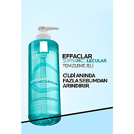 La Roche Posay Effaclar Supramolecular Cleanser - Gözenek ve Yağlanma Karşıtı Yüz Temizleme Jeli 400ml - 6