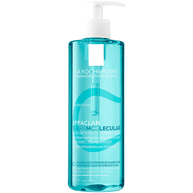 La Roche Posay Effaclar Supramolecular Cleanser - Gözenek ve Yağlanma Karşıtı Yüz Temizleme Jeli 400ml - 1