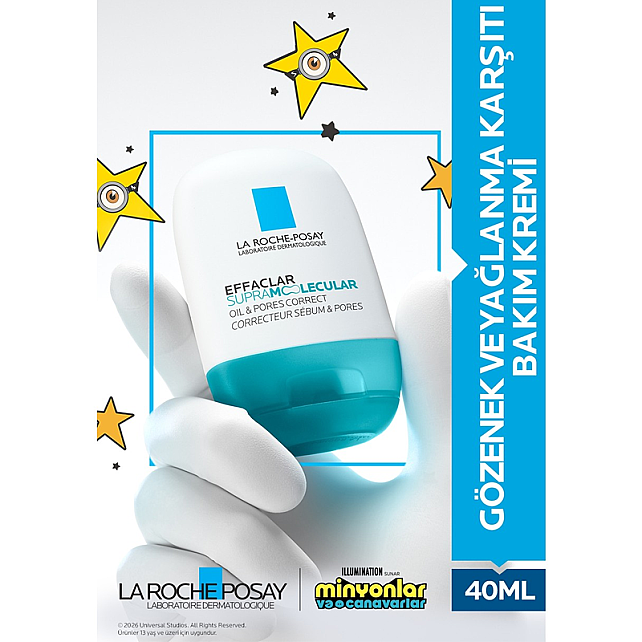 La Roche Posay Effaclar Supramolecular - Gözenek ve Yağlanma Karşıtı Bakım Kremi 40ml - 8