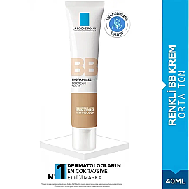 La Roche Posay Hydraphase HA BB Cream SPF 15+ Renkli Nemlendirici Medium 40ml - 2