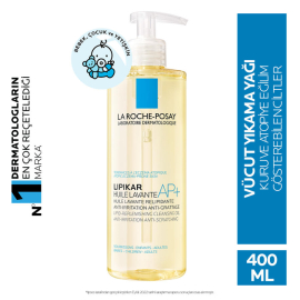 La Roche Posay Lipikar Cleansing Oil AP+ Vücut Yıkama Yağı 400ml - 3