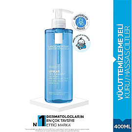 La Roche Posay Lipikar Gel Lavant Shower Gel - Duş Jeli 400ml - 3