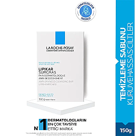 La Roche Posay Lipikar Surgras Bar - Temizleyici Sabun 150gr - 3