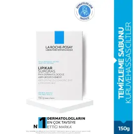 La Roche Posay Lipikar Surgras Bar - Temizleyici Sabun 150gr - 3
