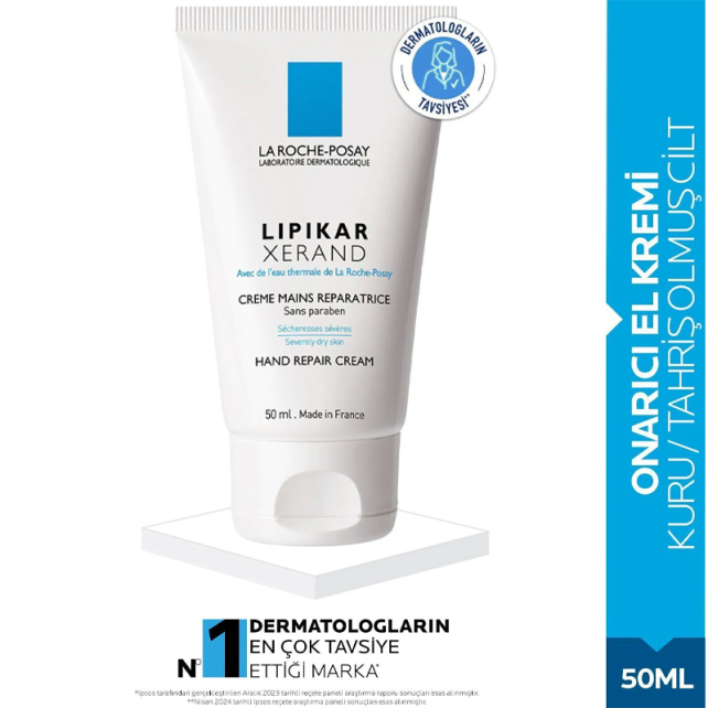 La Roche Posay Lipikar Xerand Hand Repair Cream - El Bakım Kremi 50ml - 2