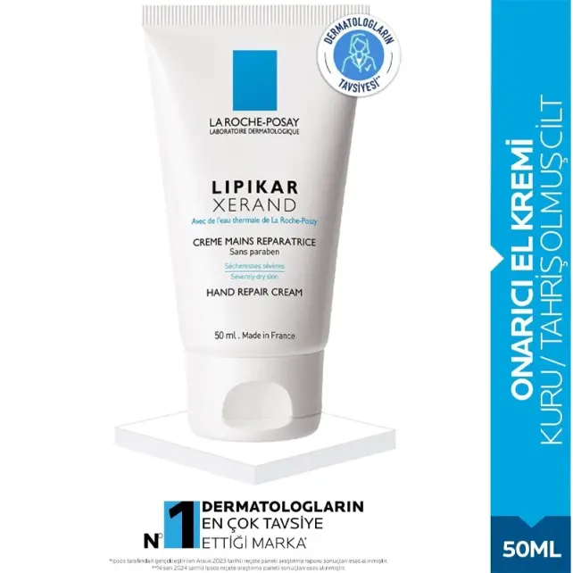 La Roche Posay Lipikar Xerand Hand Repair Cream - El Bakım Kremi 50ml - 2