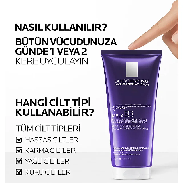 La Roche Posay Mela B3 - Leke Karşıtı Vücut Bakım Jeli 200 ml - 6