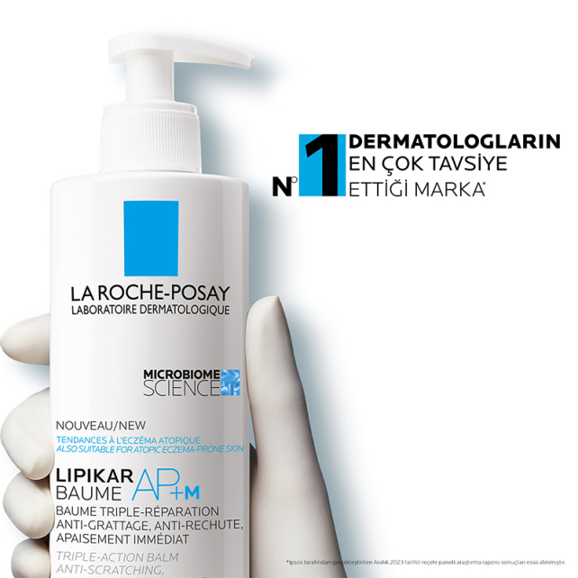 La Roche Posay Microbiome Science Lipikar Baume AP+M Yoğun Nemlendirici 400ml - 6