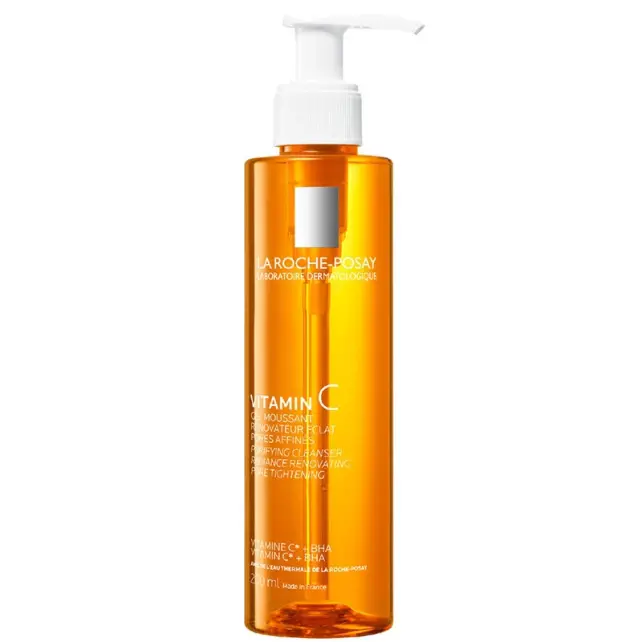 La Roche Posay Pure Vitamin C Purifying Cleanser - Işıltı Veren Yüz Temizleme Jeli 200ml - 1