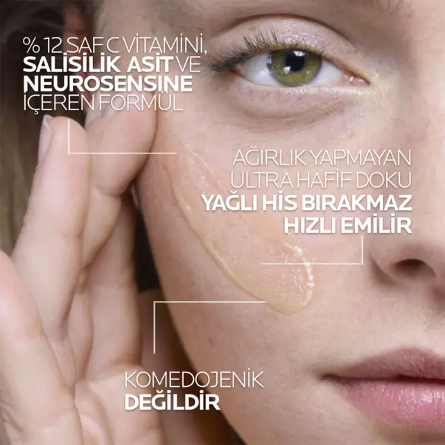 La Roche Posay Pure Vitamin C12 - Işıltı Veren C Vitamini Serum 30ml - 4