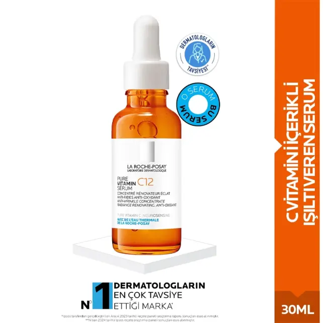 La Roche Posay Pure Vitamin C12 - Işıltı Veren C Vitamini Serum 30ml - 9