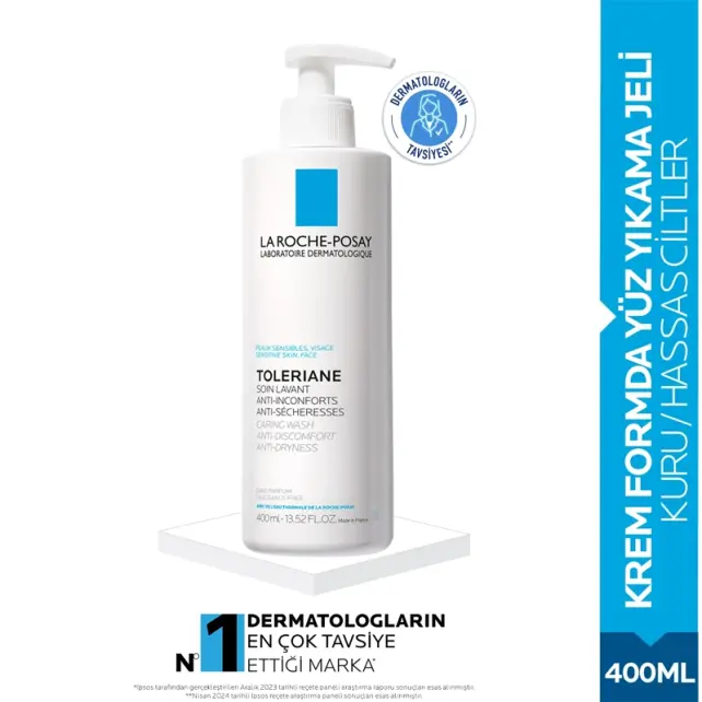 La Roche Posay Toleriane Caring Wash - Temizleyici Jel 400ml - 3