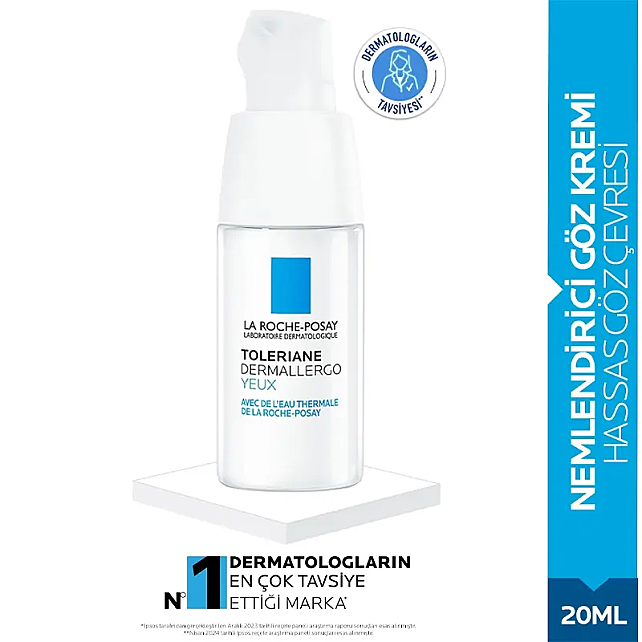 La Roche Posay Toleriane Dermallergo Yeux - Göz Çevresi Bakım Kremi 20ml - 2