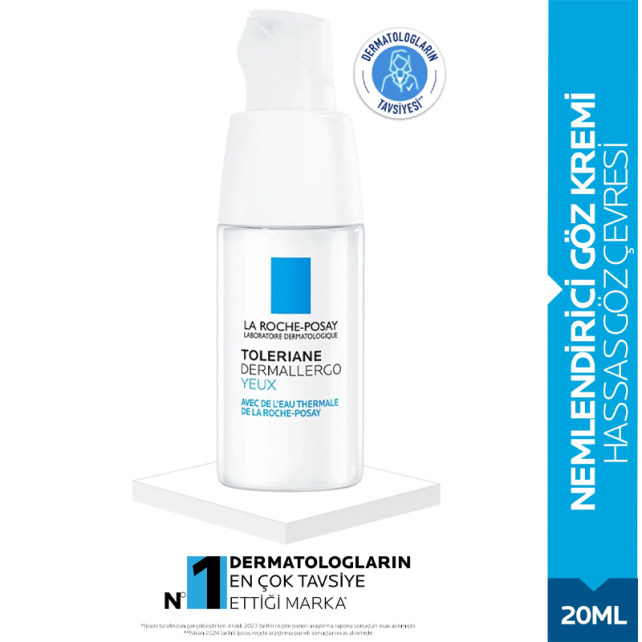 La Roche Posay Toleriane Dermallergo Yeux - Göz Çevresi Bakım Kremi 20ml - 2