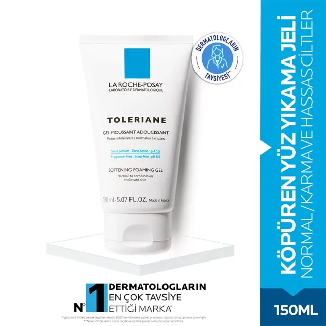 La Roche Posay Toleriane Foaming Gel - Temizleyici Jel 150ml - 2