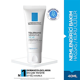 La Roche Posay Toleriane Sensitive Rich Nemlendirici Yüz Bakım 40ml - 2